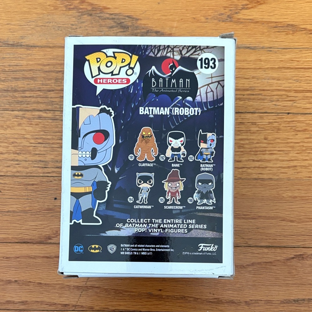 Funko Pop! Batman (Robot) Vinyl Figure - Gray, Black, Red - Picture 3 of 5